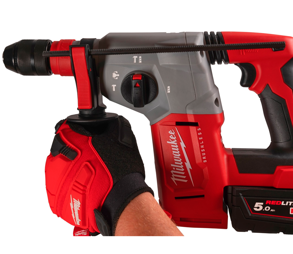 Перфоратор аккумуляторный MILWAUKEE M18 BLHX100P-502P 2.3Дж 18В 5Ач photo 0