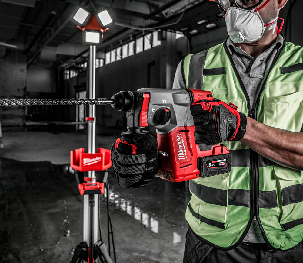 Перфоратор аккумуляторный (без АКБ) MILWAUKEE M18 BLH-0 2.3Дж 18В photo 1