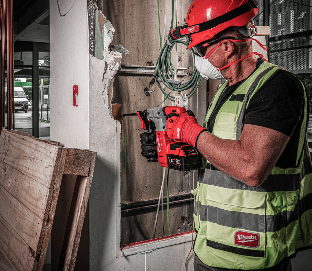 Перфоратор аккумуляторный (без АКБ) MILWAUKEE M18 BLH-0 2.3Дж 18В photo 4