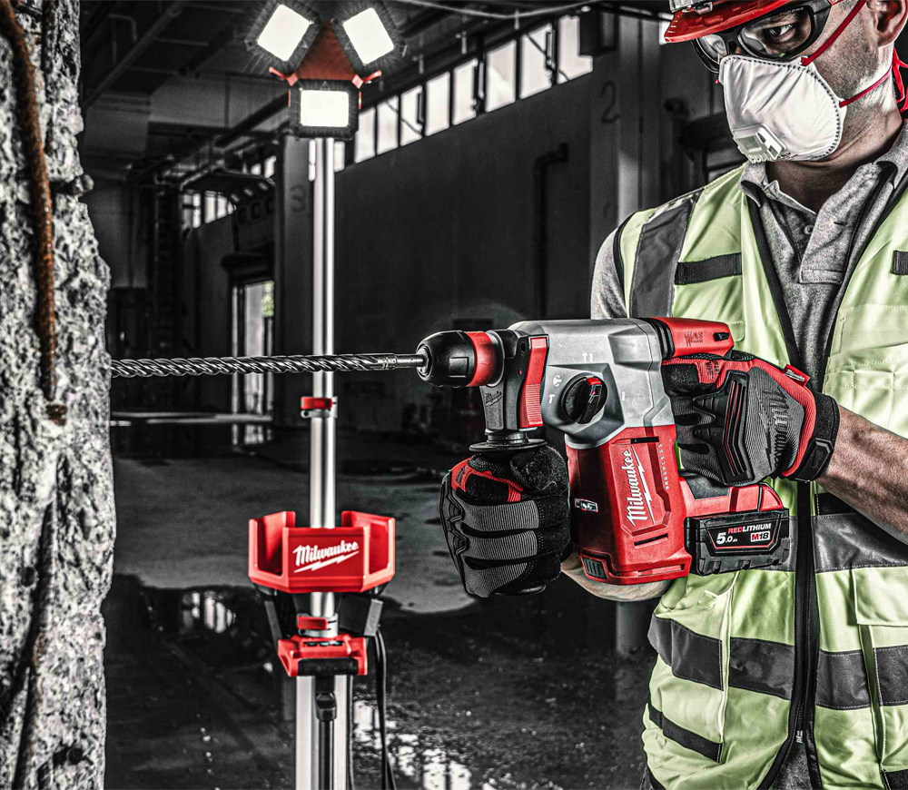 Перфоратор аккумуляторный (без АКБ) MILWAUKEE M18 ONE FH-0X 2.5Дж 18В photo 3