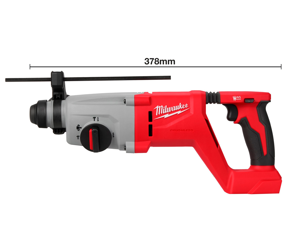Перфоратор аккумуляторный (без АКБ) MILWAUKEE M18 BLHACD26-0X 2.6Дж 18В photo 4