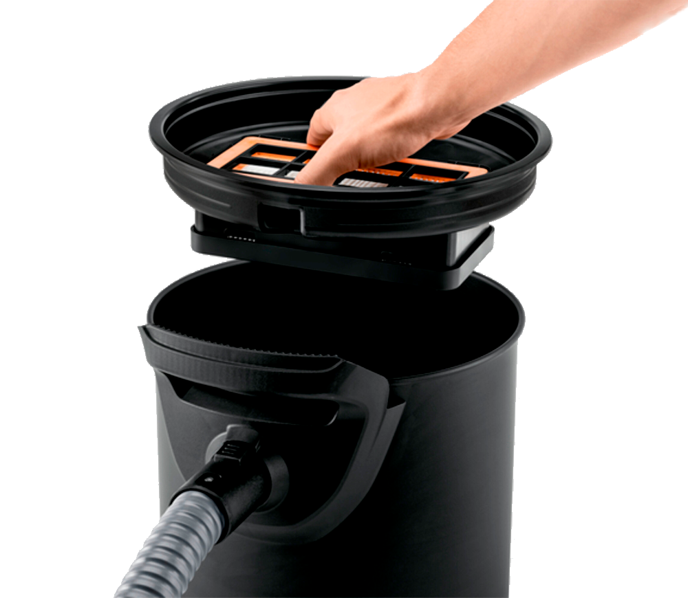 Пылесос для пепла KARCHER 1.629-711.0 600вт 14л photo 1
