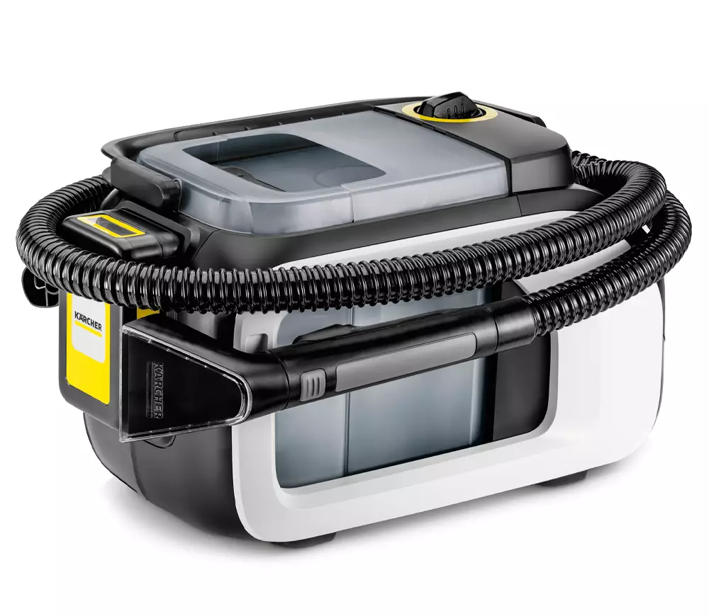 Aspirator cu acumulator сu curățare umedă (fără bat) 18V 184W 4.6L KARCHER SE 3-18 Compact Home Battery photo 0
