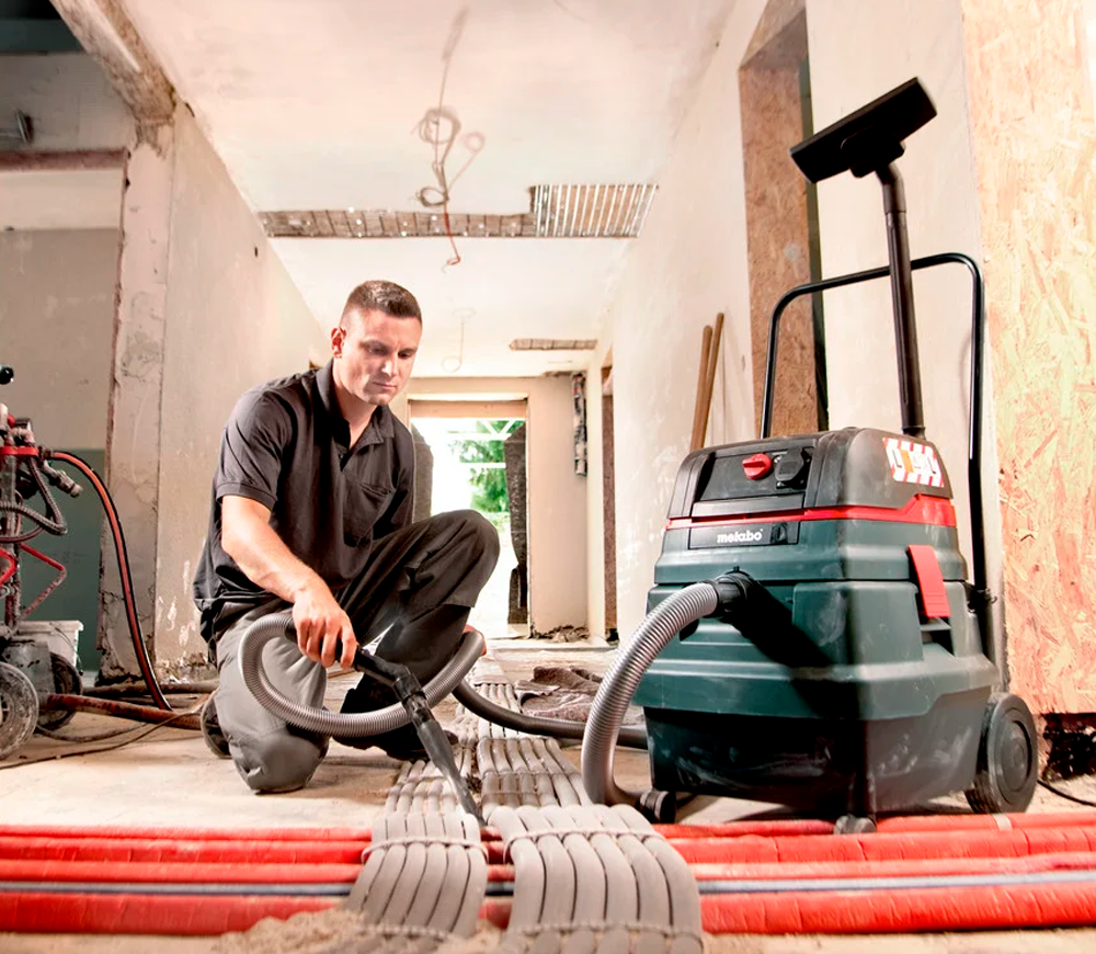 Пылесос промышленный METABO ASR 50L SC 1400вт 270мбар 50л photo 1