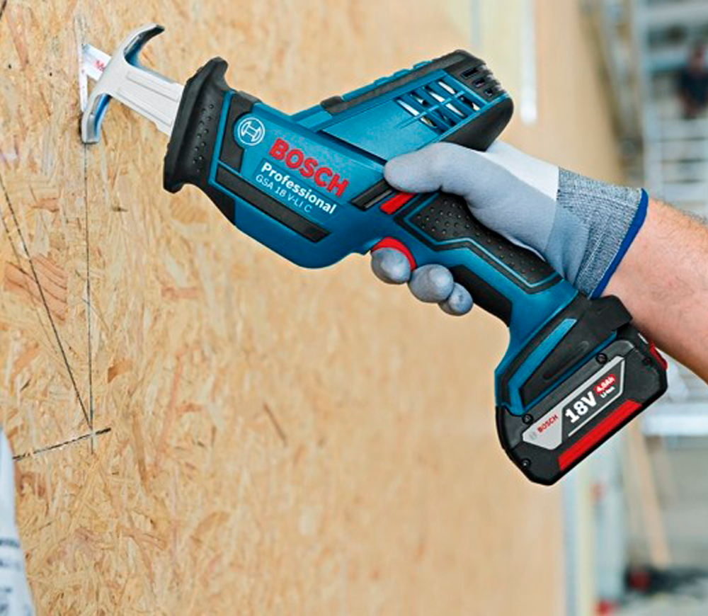 Fierăstrău sabie cu acumulator BOSCH GSA 18V-LI 18V 4Ah photo 4