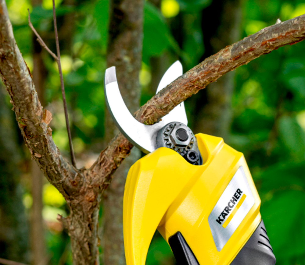 Ножницы аккумуляторные KARCHER TLO 2-18 Battery 18В 2.5Ач photo 0