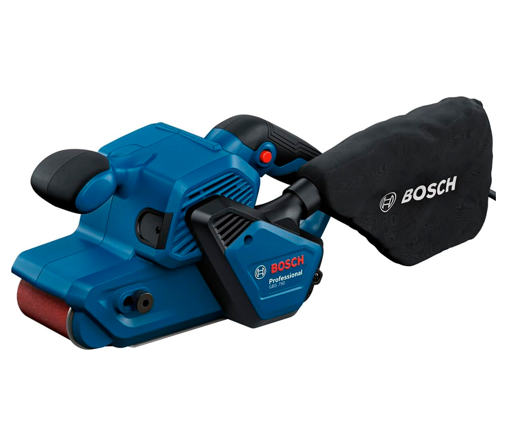 Mașină de șlefuit cu bandă BOSCH GBS 750 850w 75 mm photo