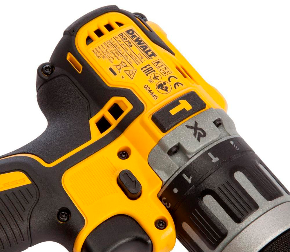 Шуруповёрт аккумуляторный ударный DEWALT DCD796E1T-XJ 18В 1.7Ач photo 4