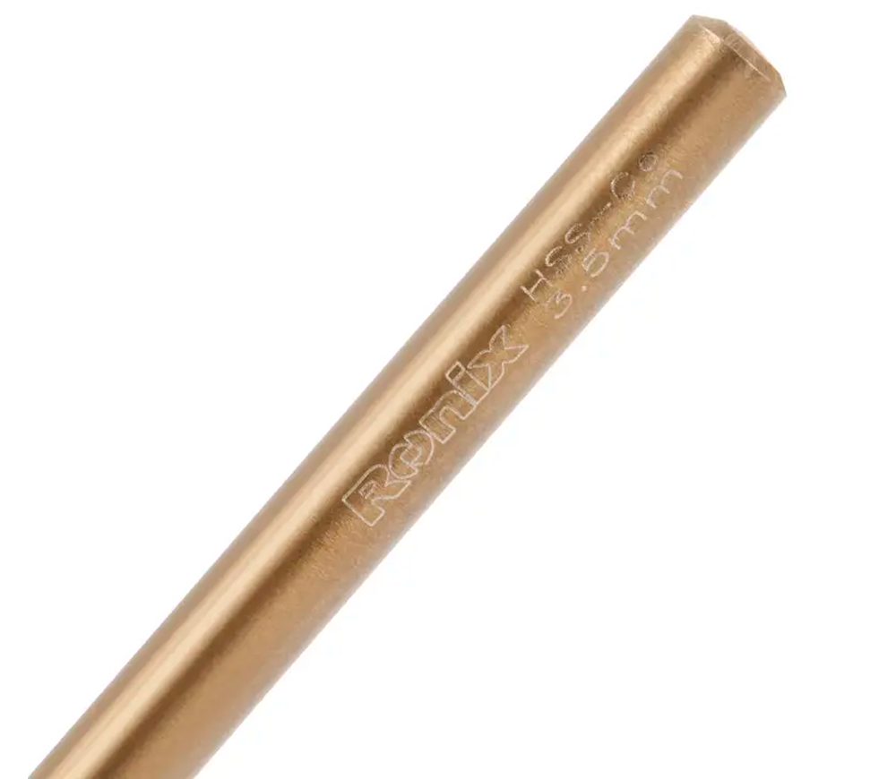 Burghiu pe metal RONIX RH-5507 3.5mm HSS-CO photo 1