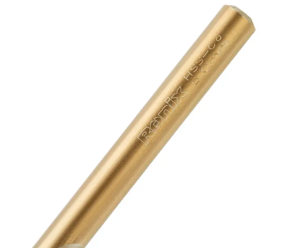 Сверло по металлу RONIX RH-5512 5.0мм HSS-CO photo 1