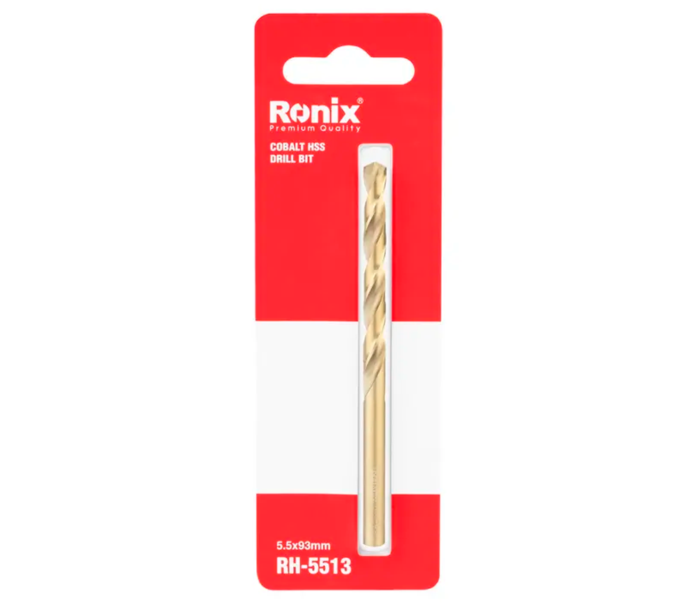 Сверло по металлу RONIX RH-5513 5.5мм HSS-CO photo 2