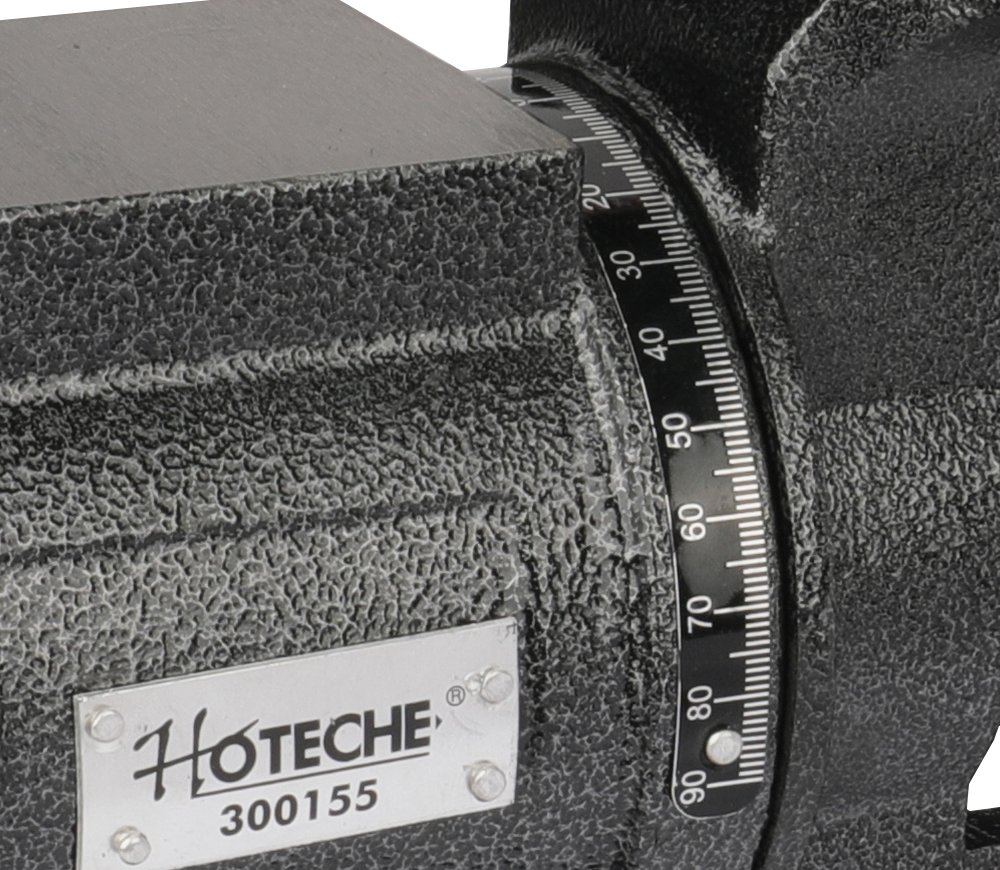 Тиски слесарные поворотные HOTECHE 300155 125мм photo 1