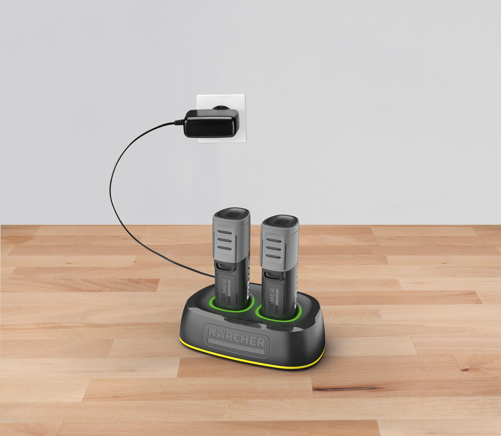 Зарядное устройство KARCHER Duo 25вт 220В 2x2.5A photo 0