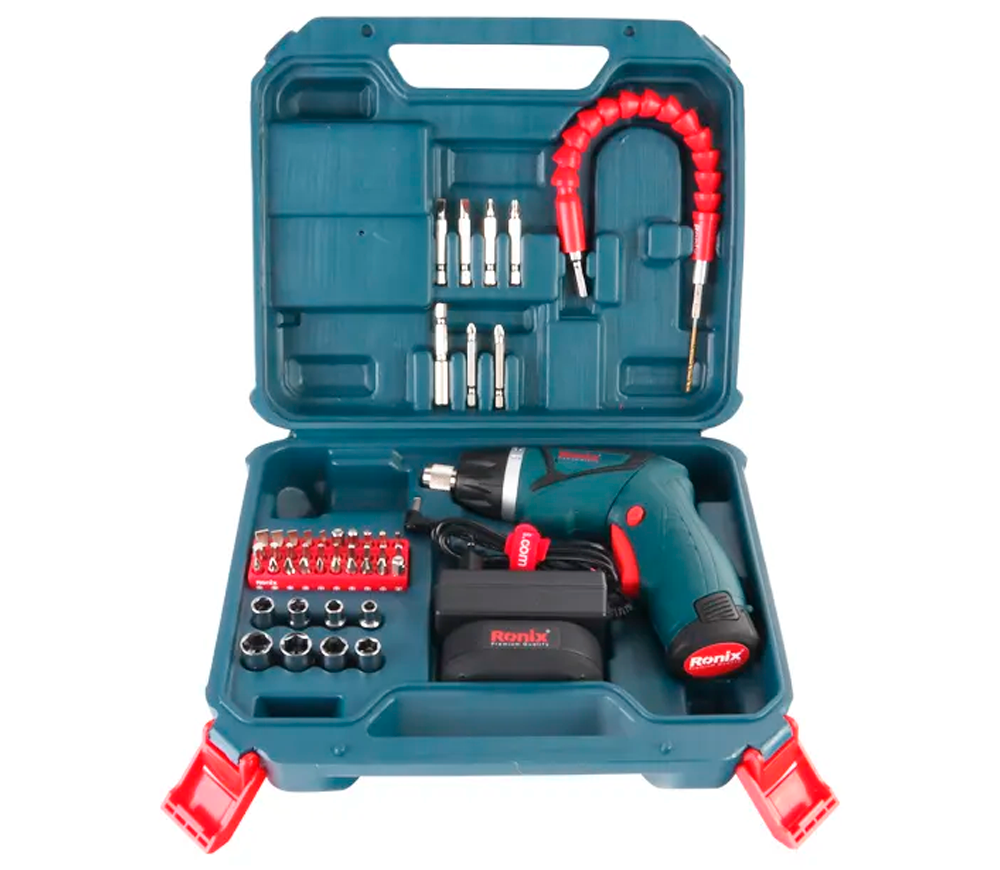 Șurubelniță cu acumulator RONIX 8572 7.2V 1.5Ah photo 6