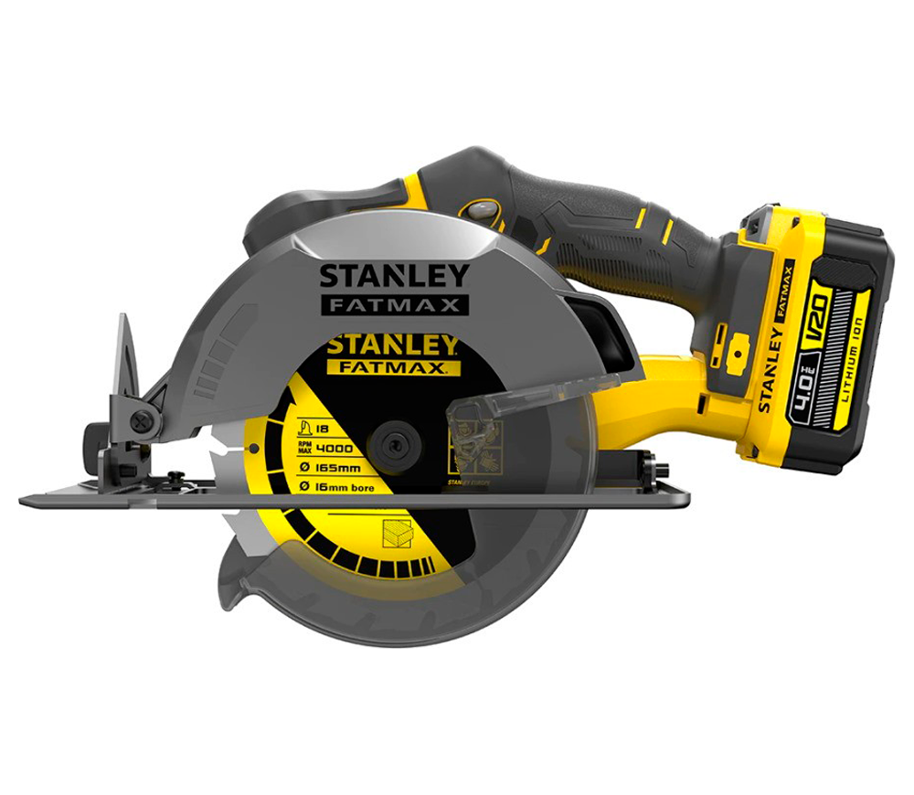 Fierăstrău circular cu acumulator STANLEY SFMCS500M2K-QW 165mm 18V 4Ah photo 1