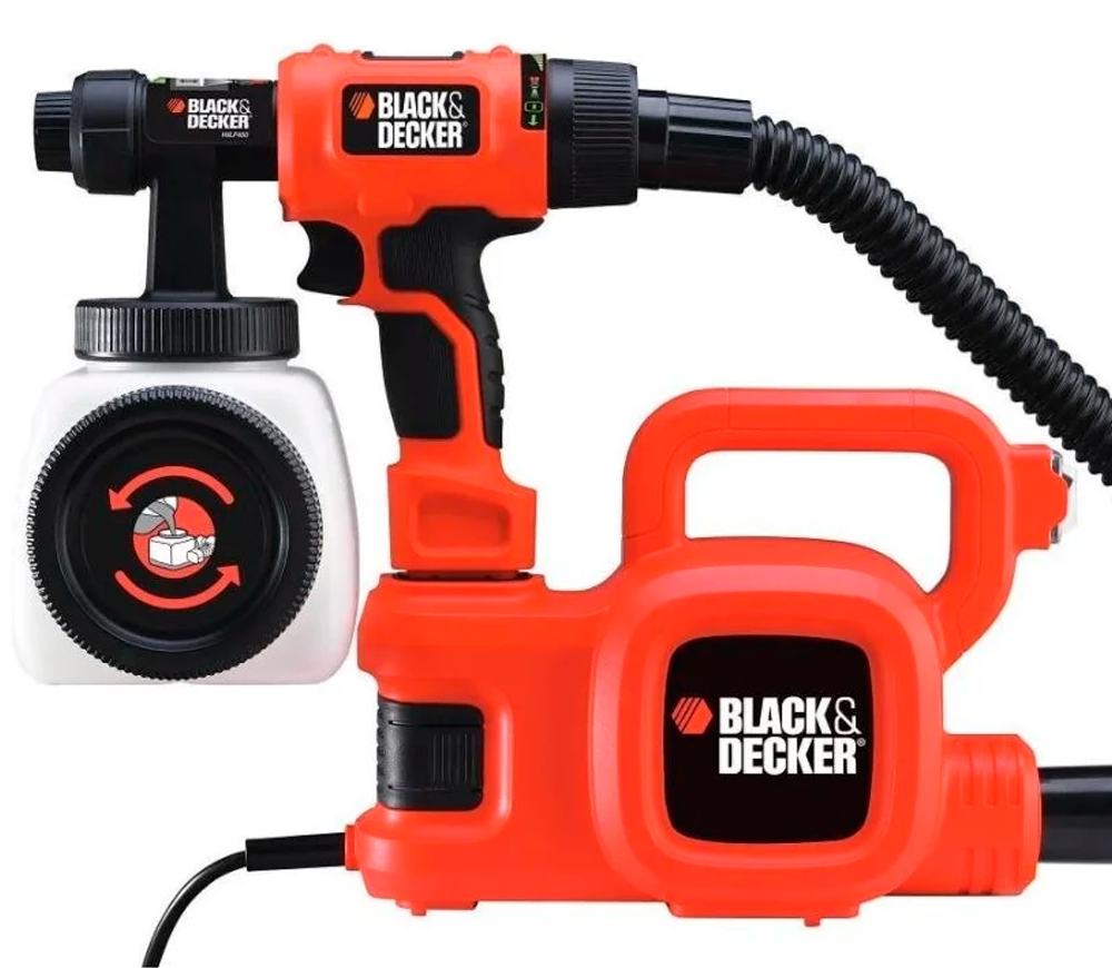 Краскопульт BLACK&DECKER HVLP400 450вт photo 0