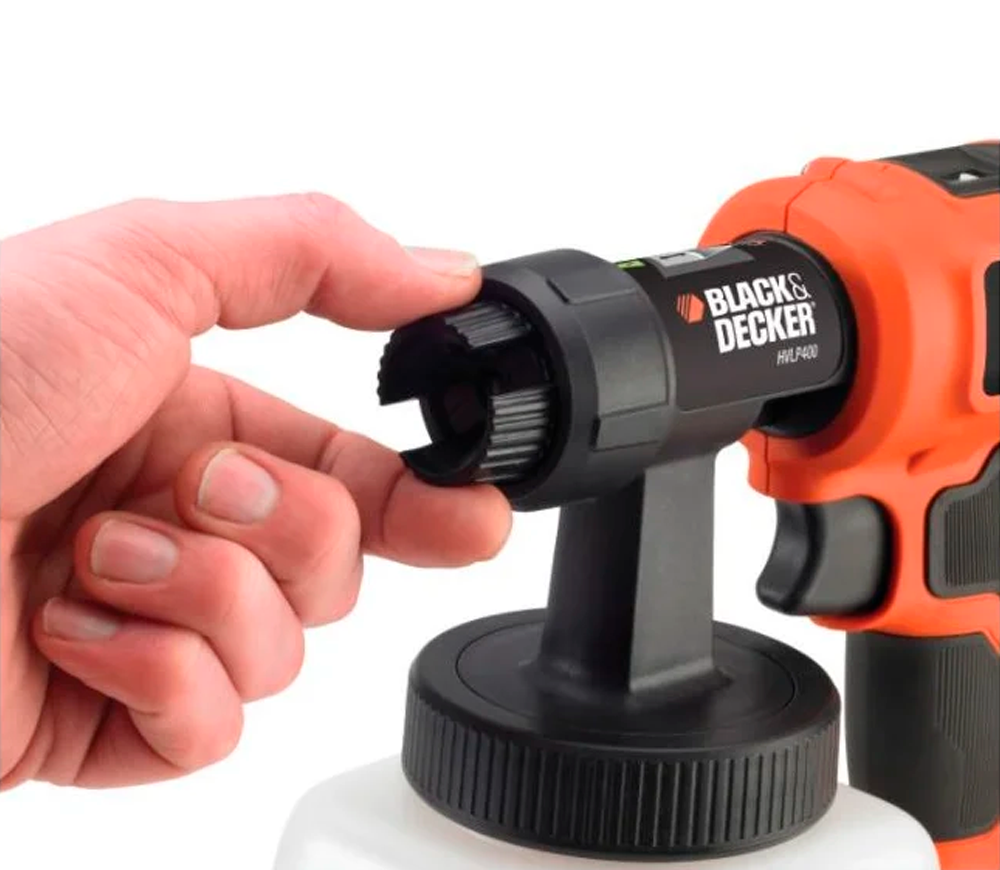 Краскопульт BLACK&DECKER HVLP400 450вт photo 2