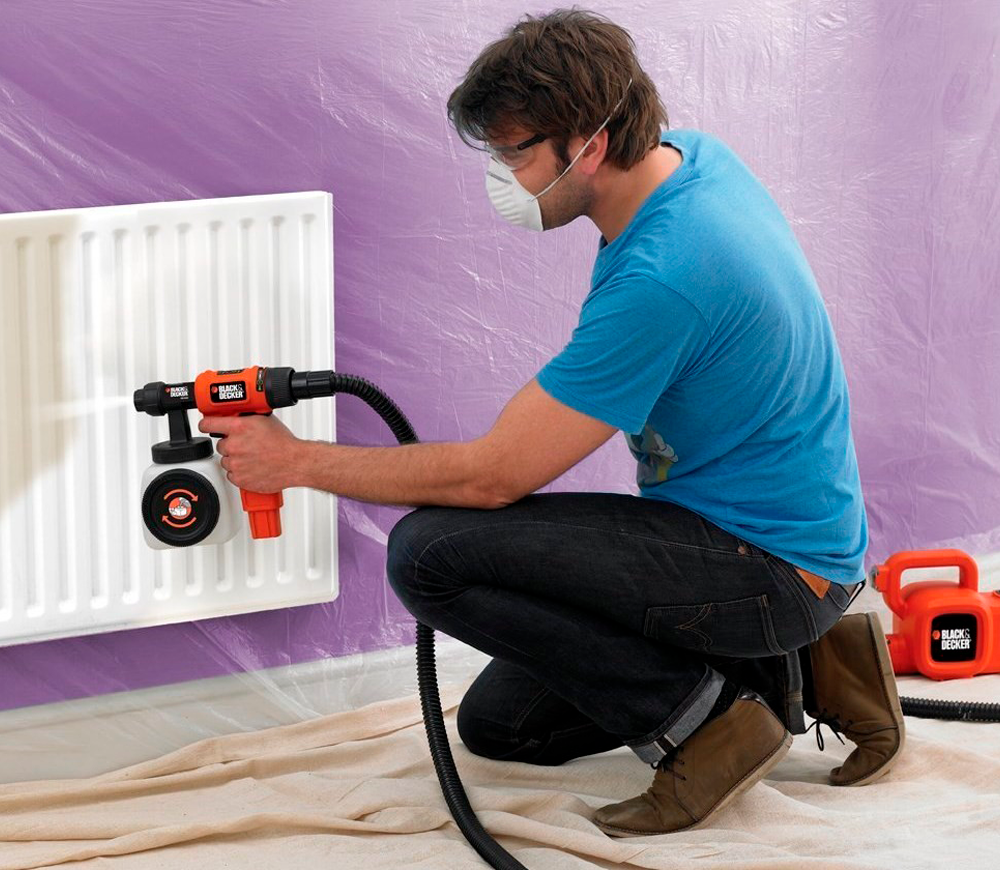 Краскопульт BLACK&DECKER HVLP400 450вт photo 7