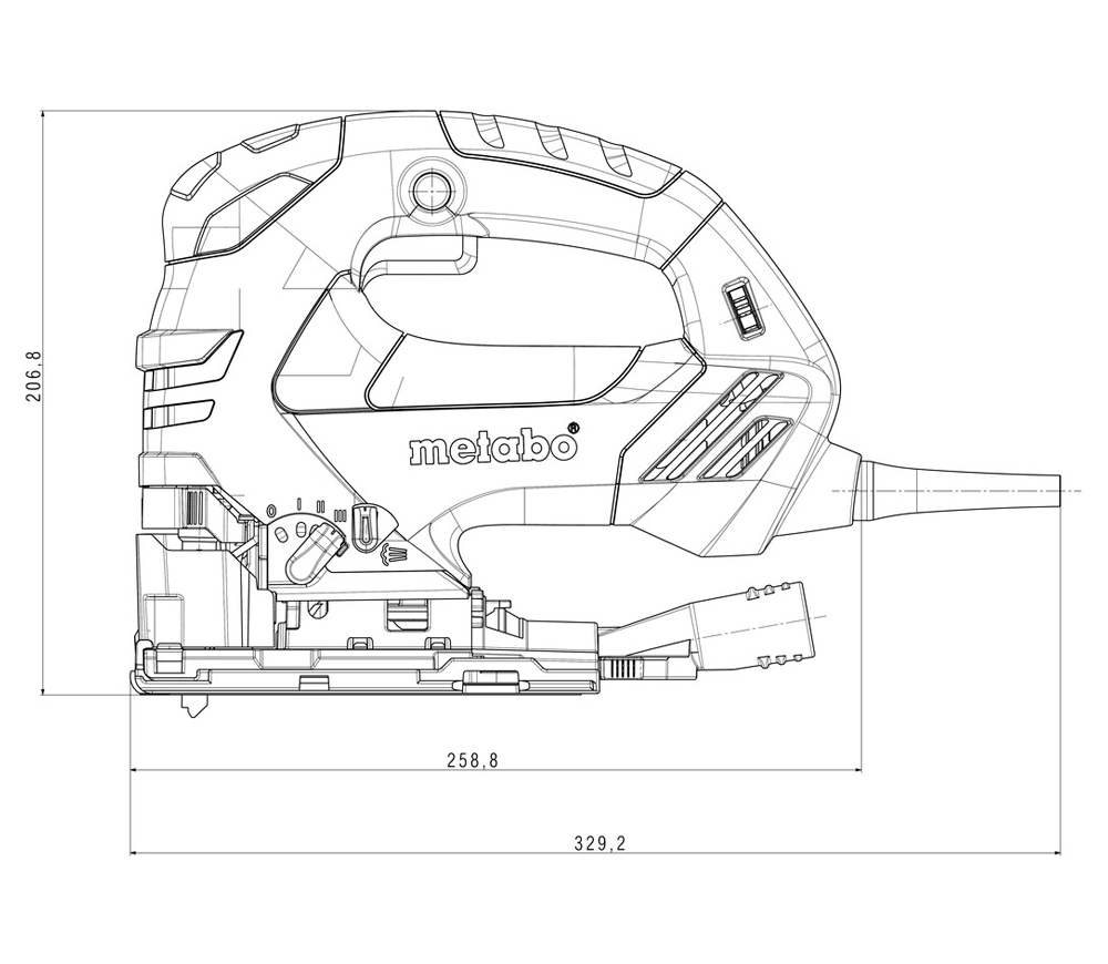 Лобзик METABO STEB 140 Plus 750вт photo 1