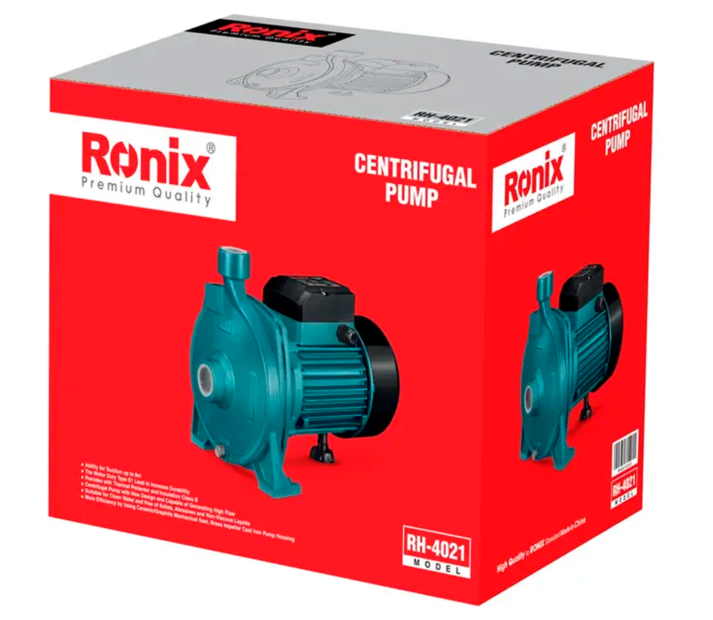 Садовый насос RONIX RH-4021 735вт 6600л/ч photo 5