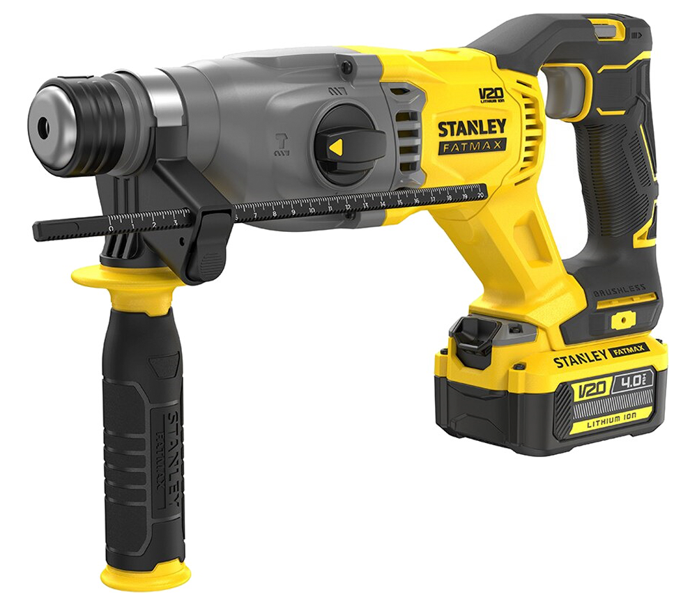 Перфоратор аккумуляторный STANLEY SFMCH900M22-QW 2Дж 18В 4Ач photo 0