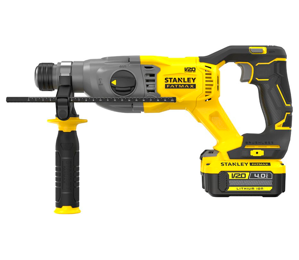 Перфоратор аккумуляторный STANLEY SFMCH900M22-QW 2Дж 18В 4Ач photo 1