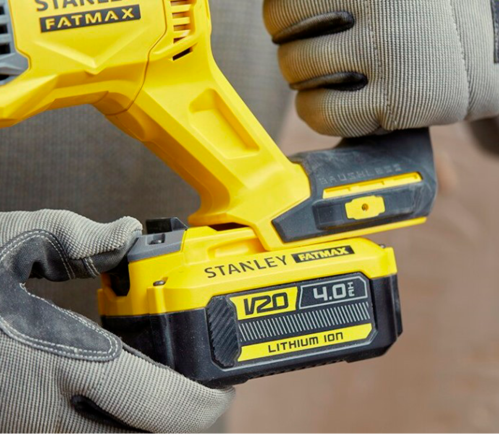 Перфоратор аккумуляторный STANLEY SFMCH900M22-QW 2Дж 18В 4Ач photo 7