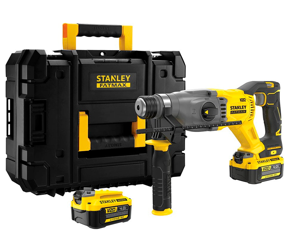 Перфоратор аккумуляторный STANLEY SFMCH900M22-QW 2Дж 18В 4Ач photo