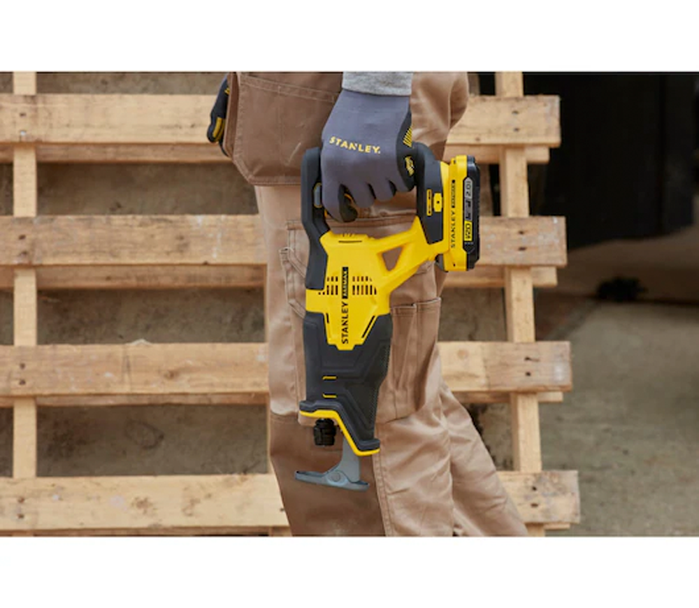 Сабельная пила аккумуляторная STANLEY SFMCS300D2K-QW 18В 2Ач photo 2