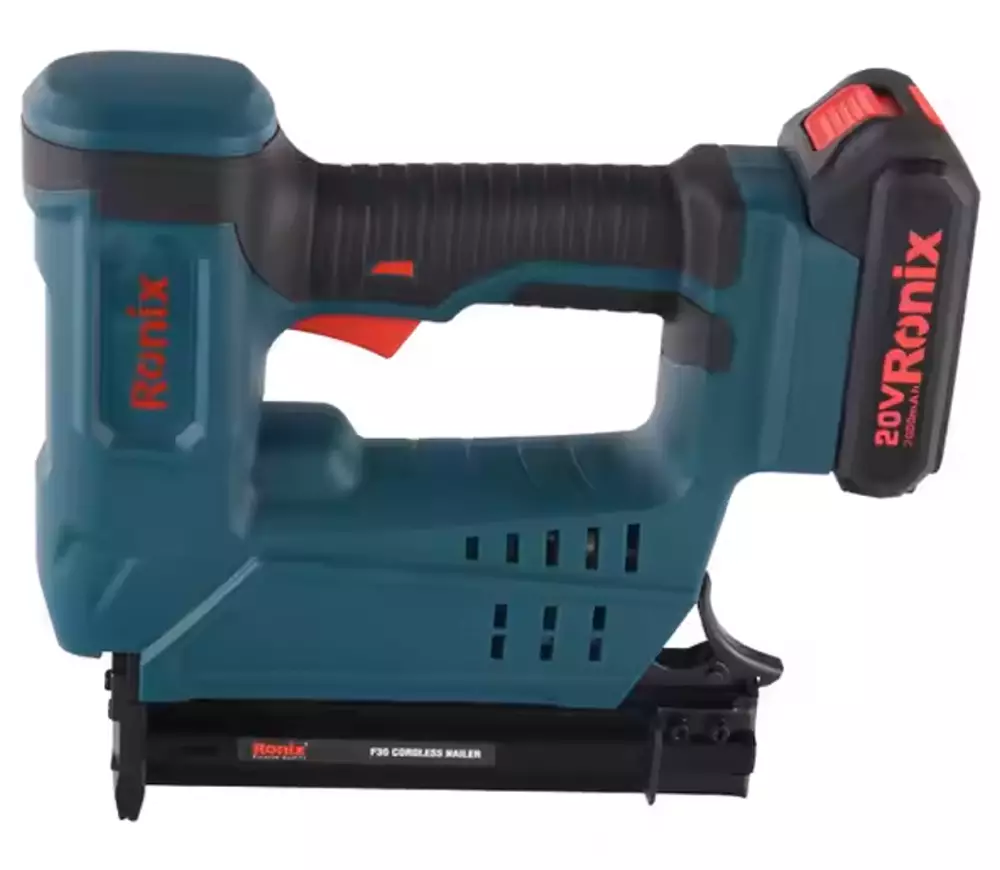 Capsator cu acumulator RONIX 8619 120bat/min 20V 2Ah photo 0