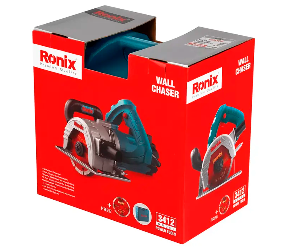 Mașină de tăiat canale RONIX 3412 2000w photo 5