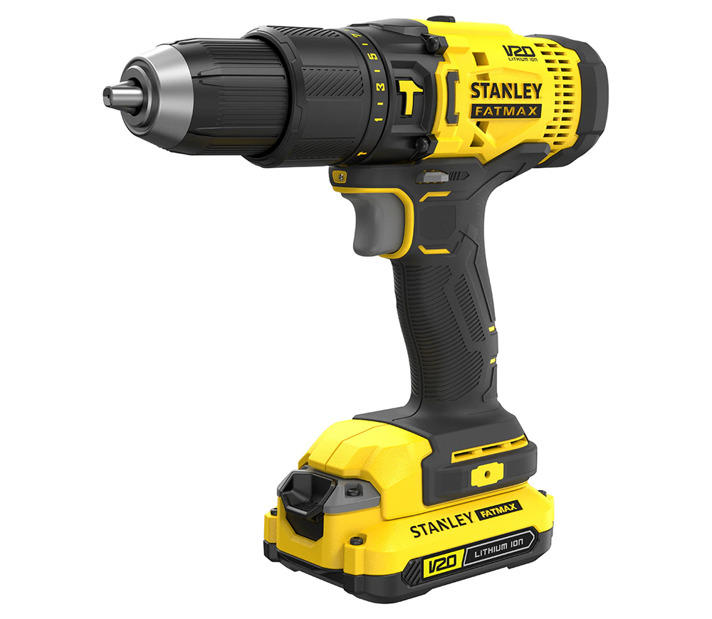 Mașină de înșurubat cu percuție cu acum. STANLEY SFMCD711C2K-QW 18V 1.5Ah photo 0