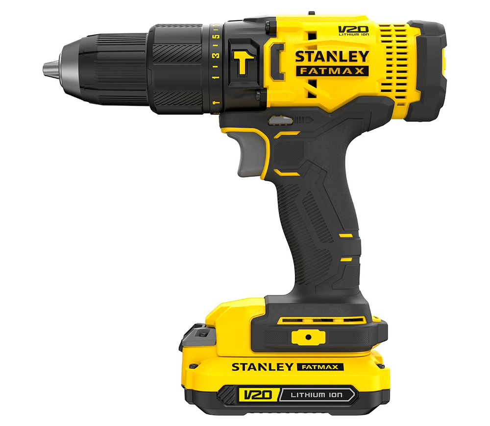 Mașină de înșurubat cu percuție cu acum. STANLEY SFMCD711C2K-QW 18V 1.5Ah photo 1