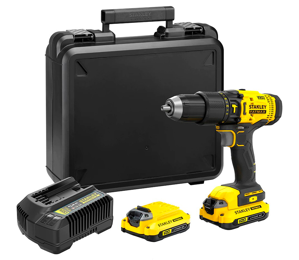 Mașină de înșurubat cu percuție cu acum. STANLEY SFMCD711C2K-QW 18V 1.5Ah photo