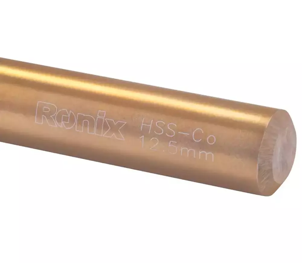Burghiu pe metal RONIX RH-5527 12.5mm HSS-CO photo 1
