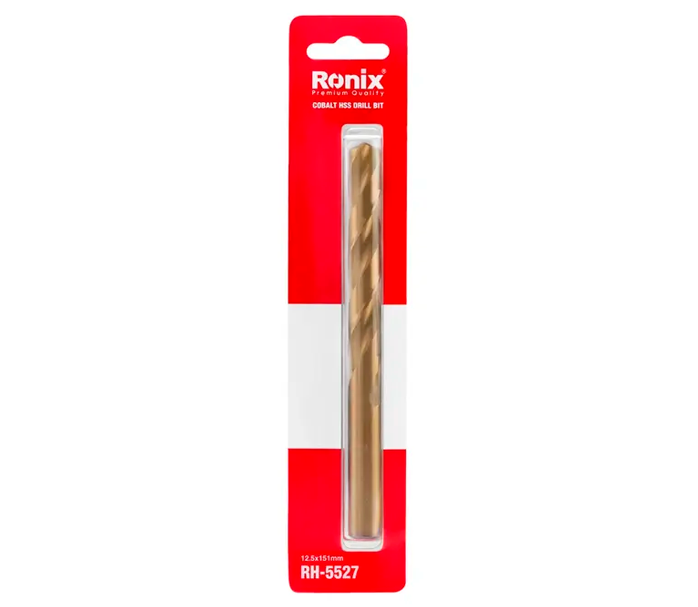 Сверло по металлу RONIX RH-5527 12.5мм HSS-CO photo 2
