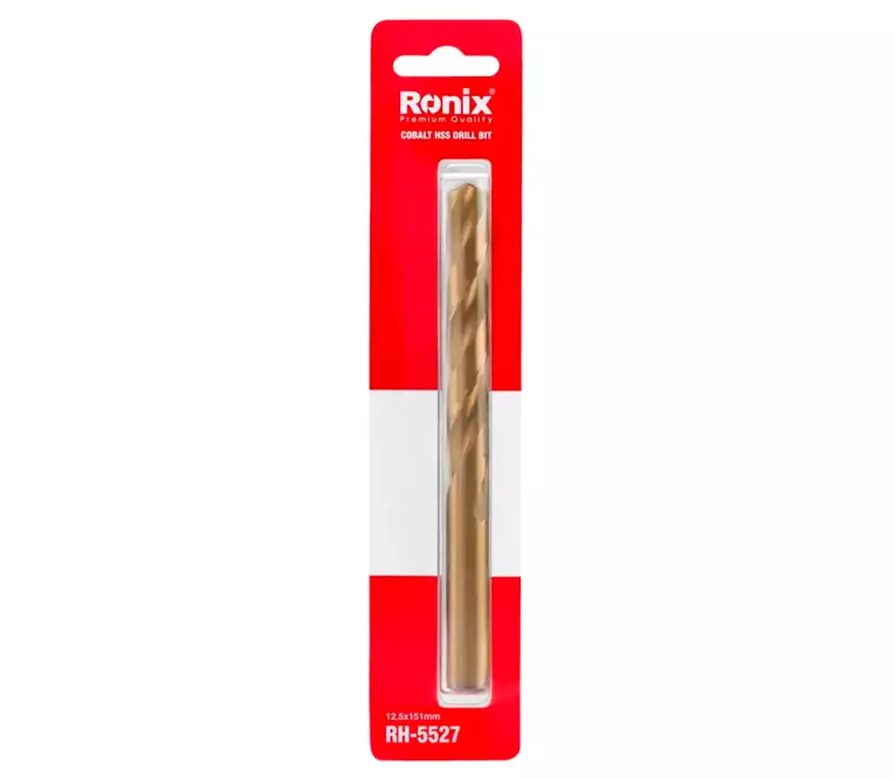 Burghiu pe metal RONIX RH-5527 12.5mm HSS-CO photo 2