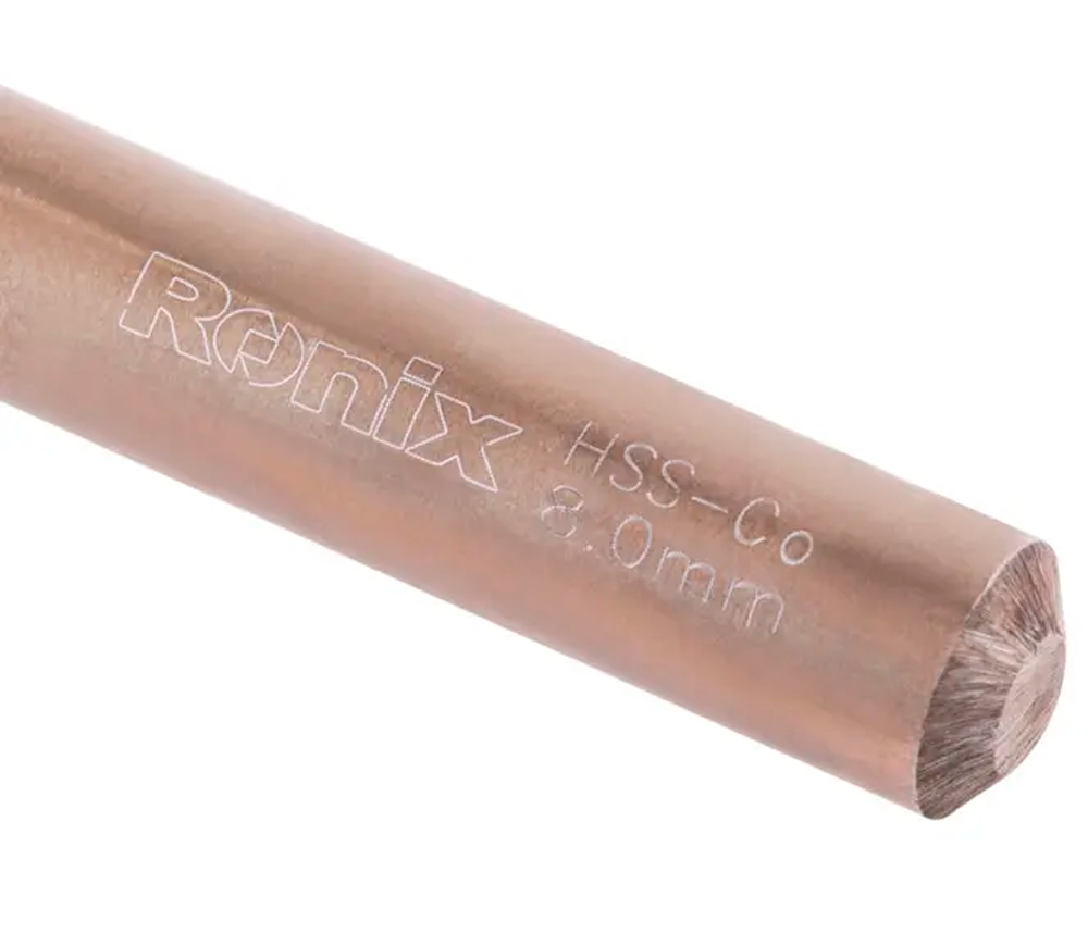 Сверло по металлу RONIX RH-5518 8мм HSS-CO photo 1