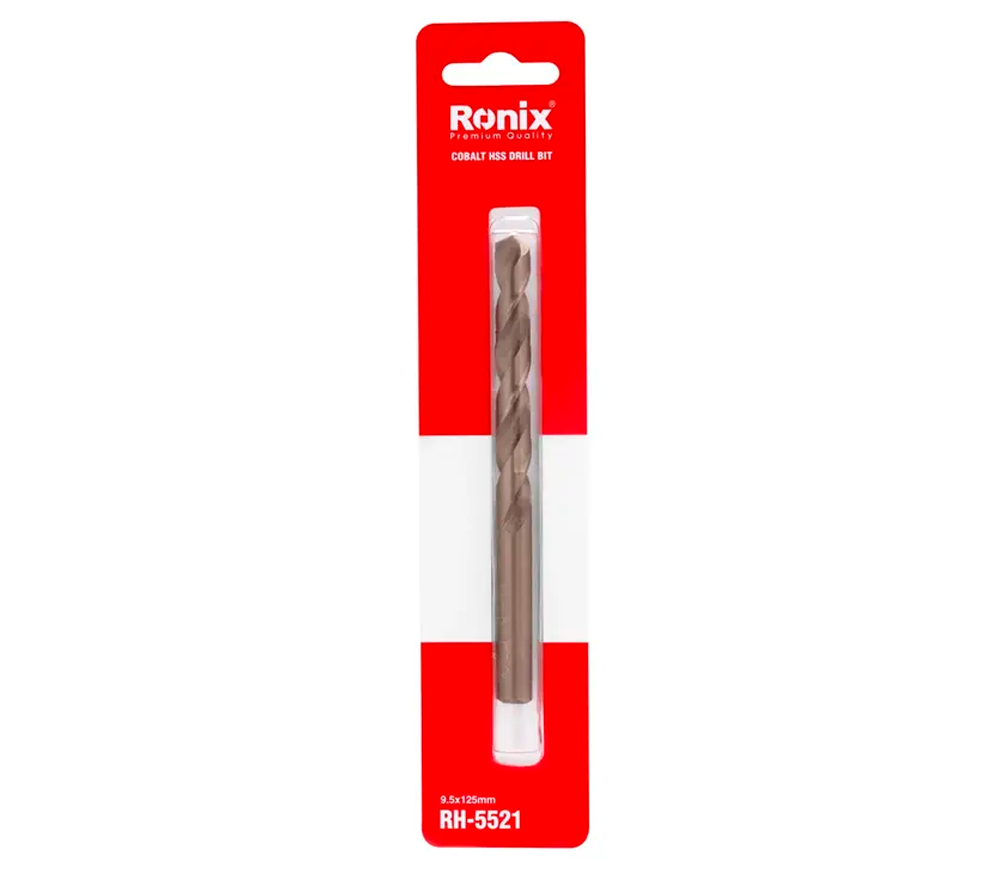 Сверло по металлу RONIX RH-5521 9.5мм HSS-CO photo 2