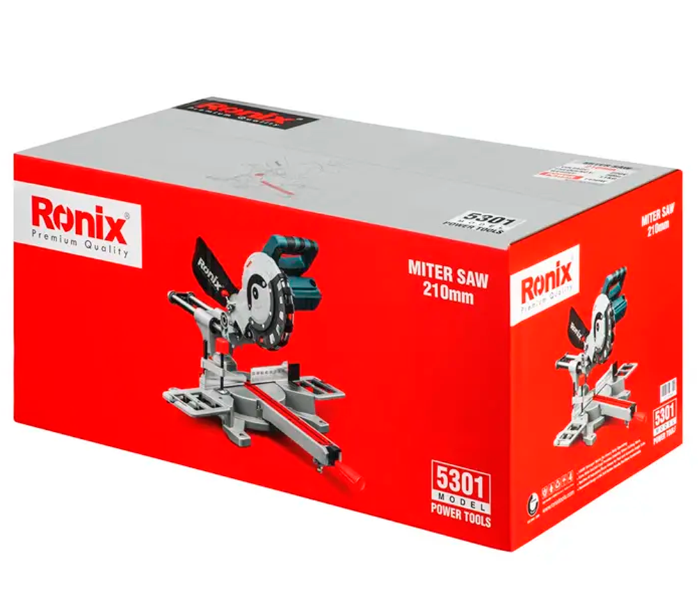 Торцовочная пила RONIX 5301 1450вт 210мм photo 1