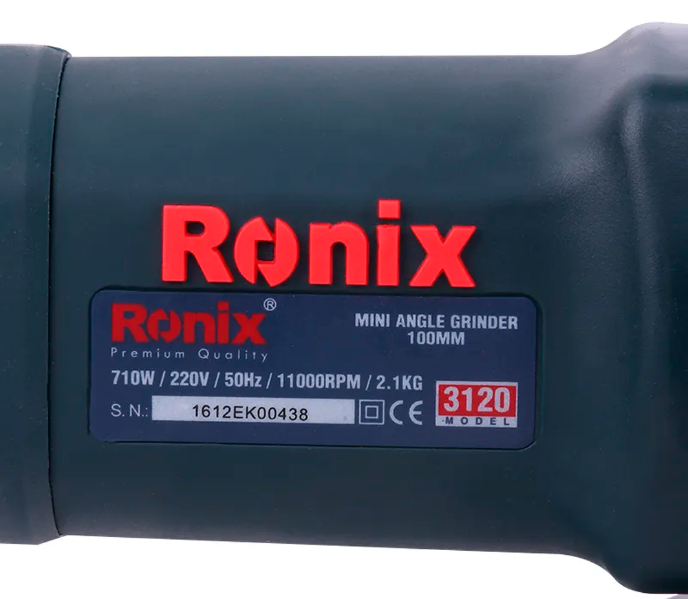Угловая шлифмашина RONIX 3125 1200вт 125мм photo 4