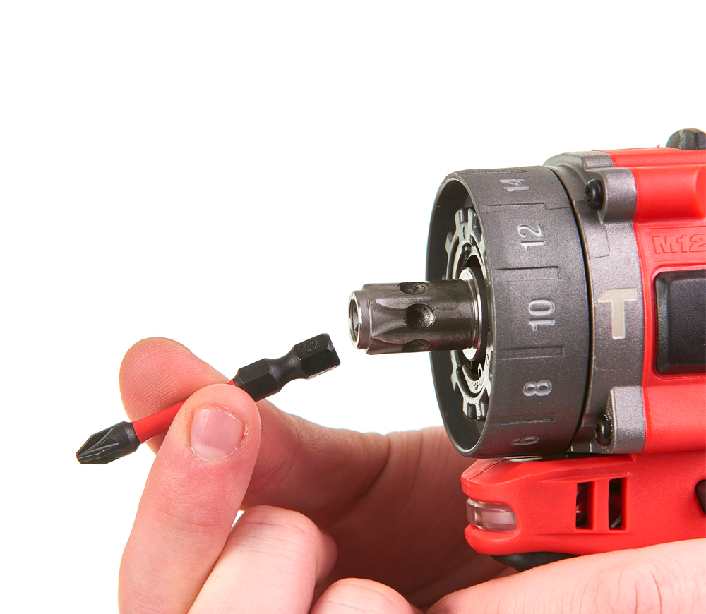 Mașină de înșurubat cu percuție cu acum. MILWAUKEE M12 FPDXKIT-202X 18V 2Ah photo 6
