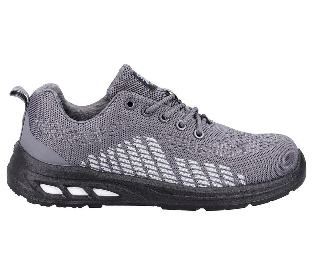 Кроссовки рабочие SAFETY JOGGER FITZ S1P Серые 40 photo 1