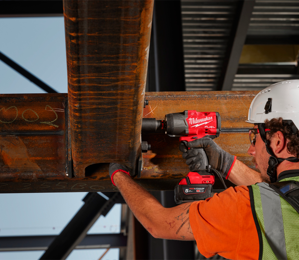 Гайковерт аккумуляторный 18В 5Ач MILWAUKEE M18 FHIW2F12-502X 2034Нм photo 6