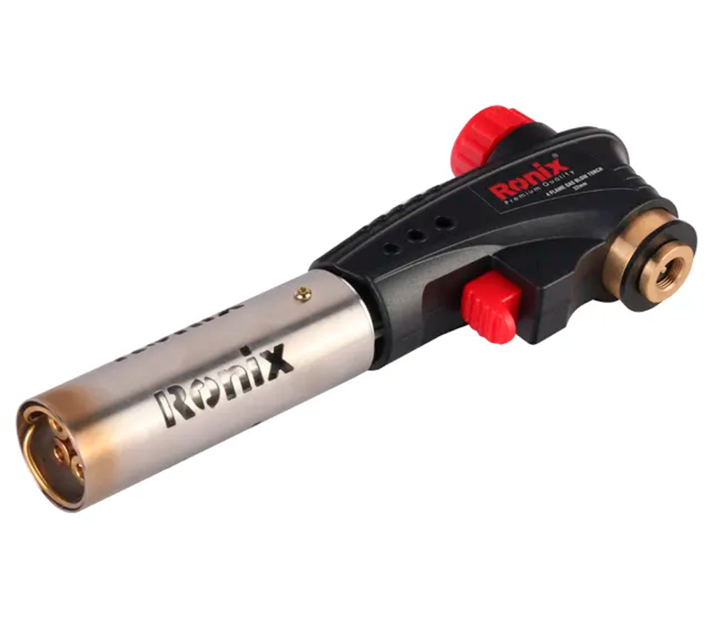 Газовая горелка с пьезоподжигом RONIX RH-4573  1300°C photo 0