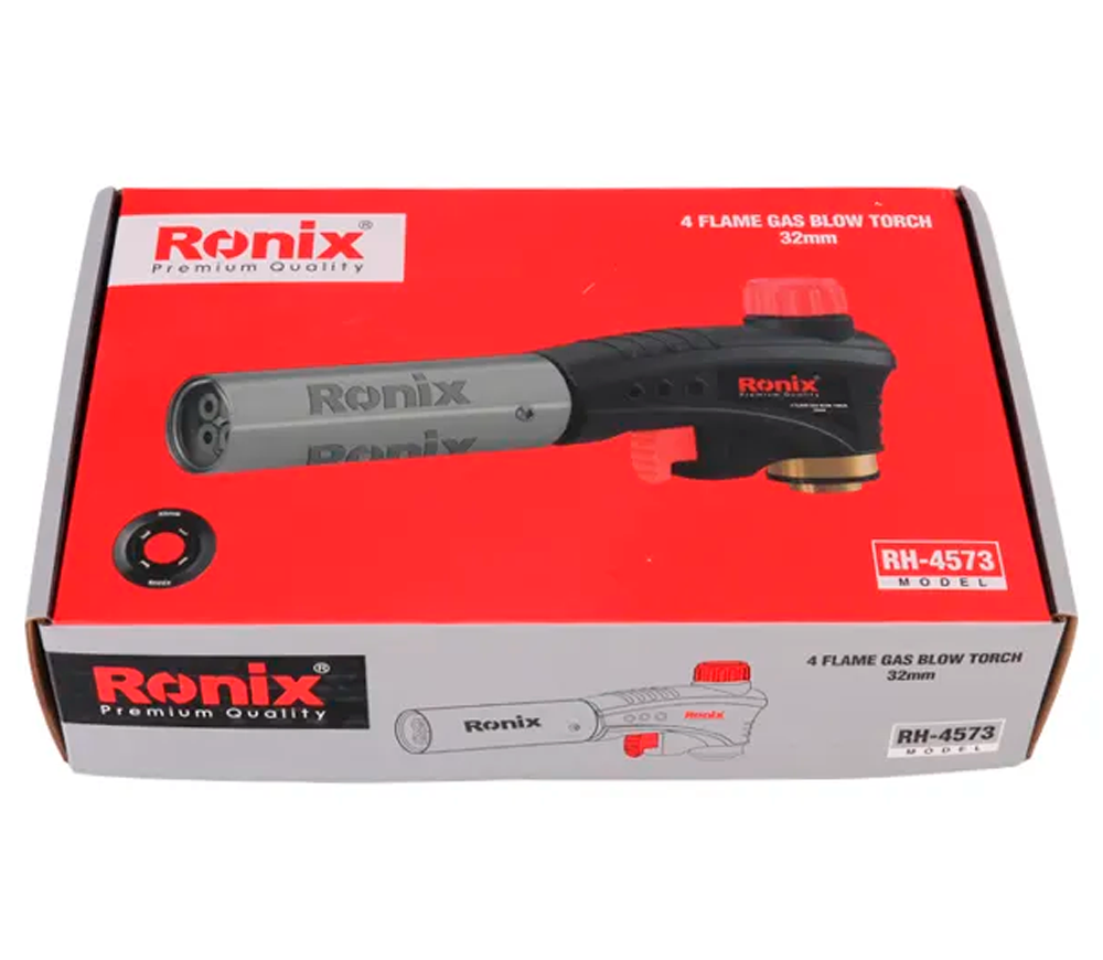 Газовая горелка с пьезоподжигом RONIX RH-4573  1300°C photo 4