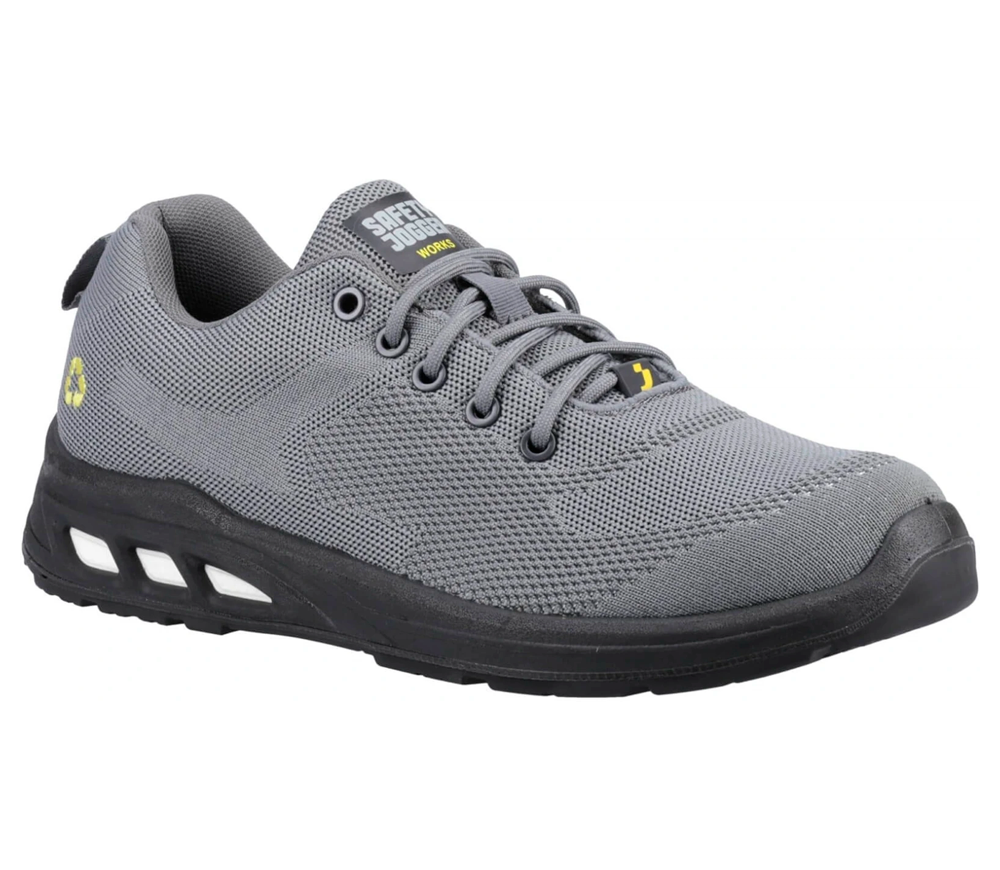 Кросовки рабочие SAFETY JOGGER ECOFITZ S1P LOW Серые 42 photo