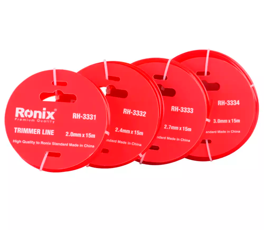 Леска для триммера RONIX RH-3334 3.0мм 15m photo 0