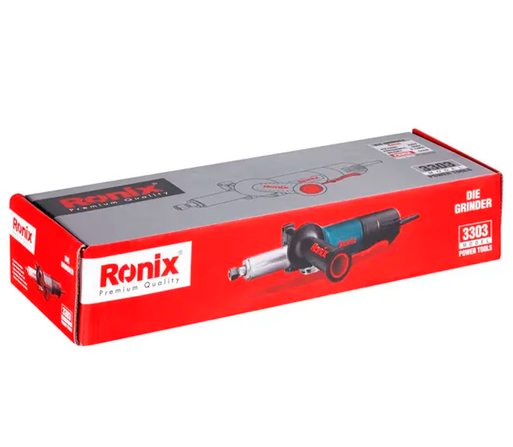 Шлифмашина прямая RONIX 3303 840вт photo 6