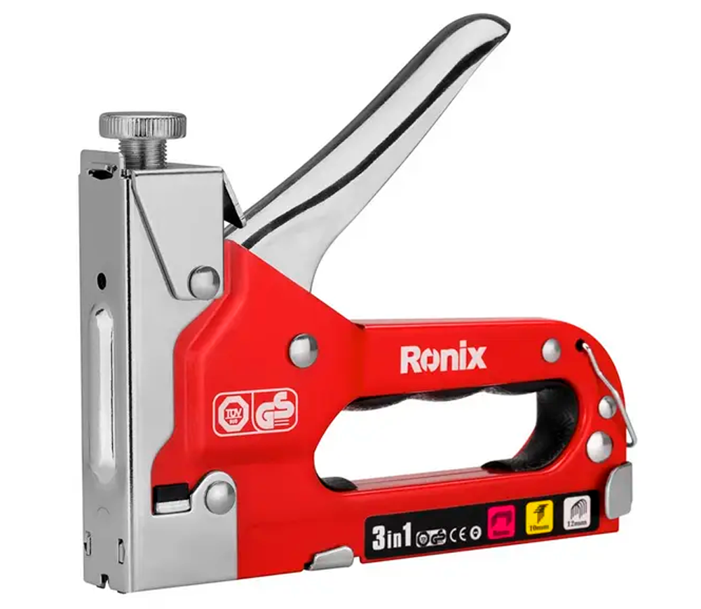 Степлер ручной RONIX RH-4804 Скобы/Гвозди photo